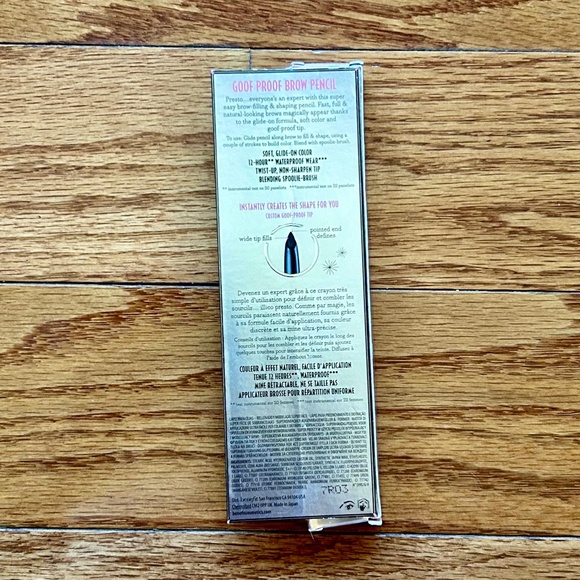 *NEW* Benefit Goof Proof Brow Pencil Shade No. 5 - Picture 6 of 6
